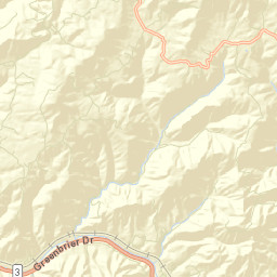 Summers County Street Map
