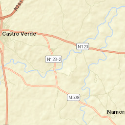 Castro Verde Street Map