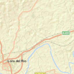 Lora del Río Street Map