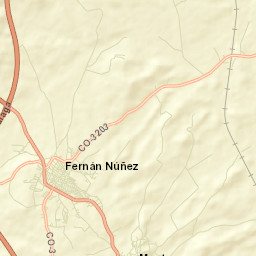 Fernán-Núñez Street Map