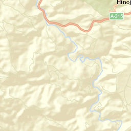 Hinojares Street Map