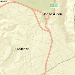 Pozo Alcón Street Map