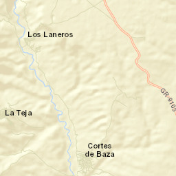 Cortes de Baza Street Map