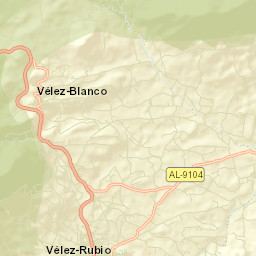 Vélez-Blanco Street Map