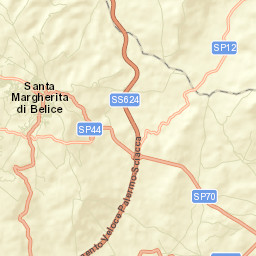 Santa Margherita di Belice Street Map