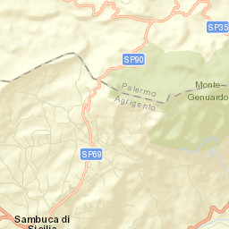 Sambuca di Sicilia Street Map