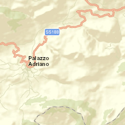 Palazzo Adriano Street Map