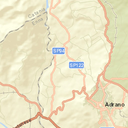 Adrano Street Map