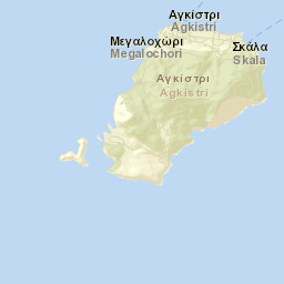 Megalochóri Street Map