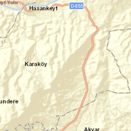 Hasankeyf Street Map