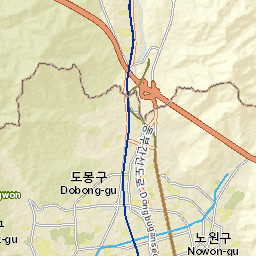 Nowon-gu Street Map