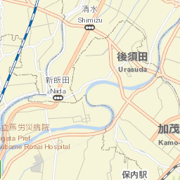 Kamo Street Map