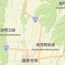 Kitakata-shi Street Map