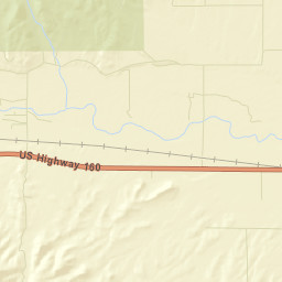 Hanna Colorado Street Map
