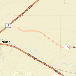 Evansville Colorado Street Map