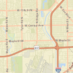 West Zoo Boulevard, Wichita, KS 67212 Street Map
