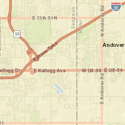 Andover Street Map