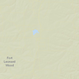 Fort Leonard Wood Street Map