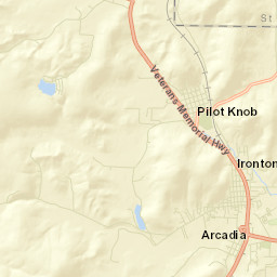 Ironton Street Map