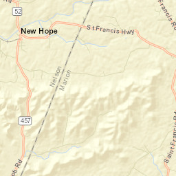 401-409 J T Riggs Road, New Hope, KY Street Map