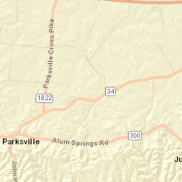 Boyle County Street Map