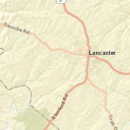 Lancaster Street Map