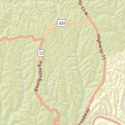Lee County Street Map