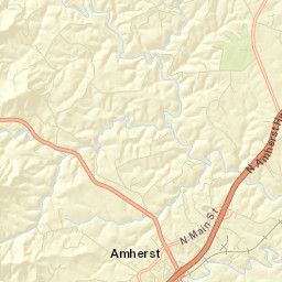 Amherst Street Map
