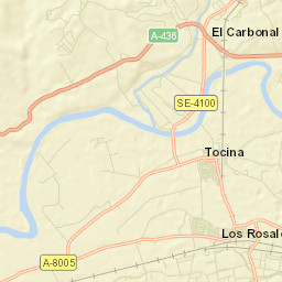 Tocina Street Map