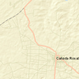 Cañada Rosal Street Map