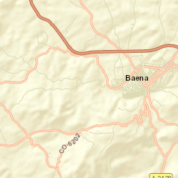 Baena Street Map