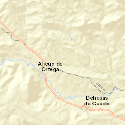 Dehesas de Guadix Street Map