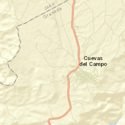 Cuevas del Campo Street Map