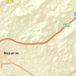 Mazarrón Street Map