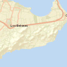 La Manga del Mar Menor Street Map