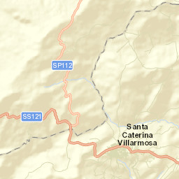 Santa Caterina Villarmosa Street Map