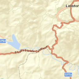 Leonforte Street Map