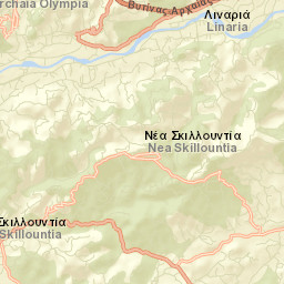 Archaía Olympía Street Map