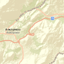 Ligourión Street Map