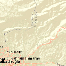 Dulkadiroğlu Street Map