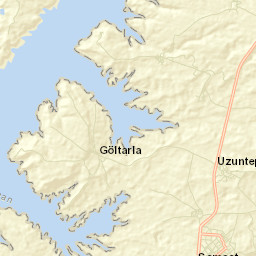 Samsat Street Map
