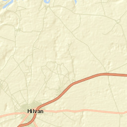 Hilvan Street Map