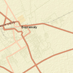 Bayramaly Street Map