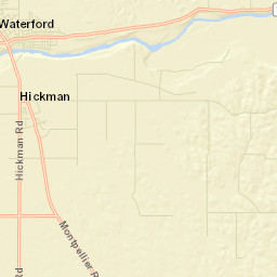 Waterford California Street Map