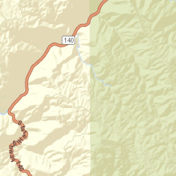 Mariposa County Street Map
