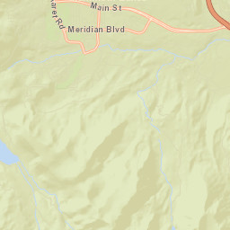 Mammoth Lakes California Street Map
