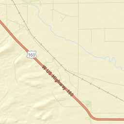 1254-1512 Swede Ln Monte Vista CO Street Map