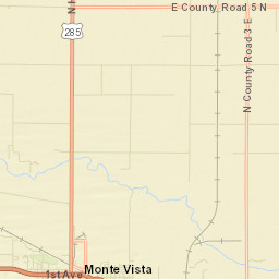 Vastine Colorado Street Map