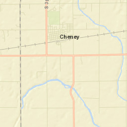 Cheney Street Map