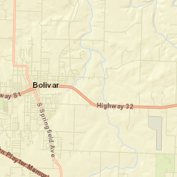 South Boston Street, Bolivar, MO 65613 Street Map